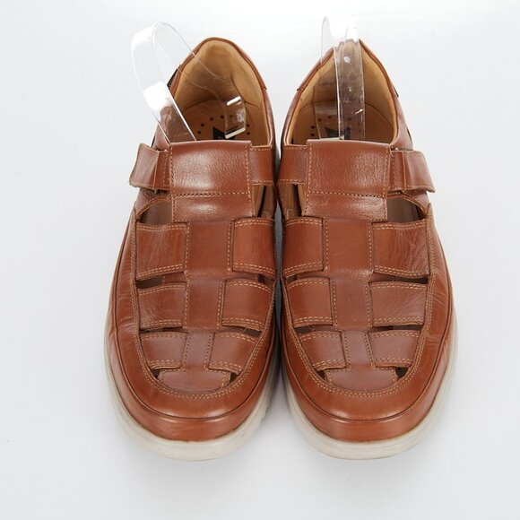 MEPHISTO Tarek Air-Jet Genuine Leather Fisherman Sandal Men's 11 - Picture 2 of 8